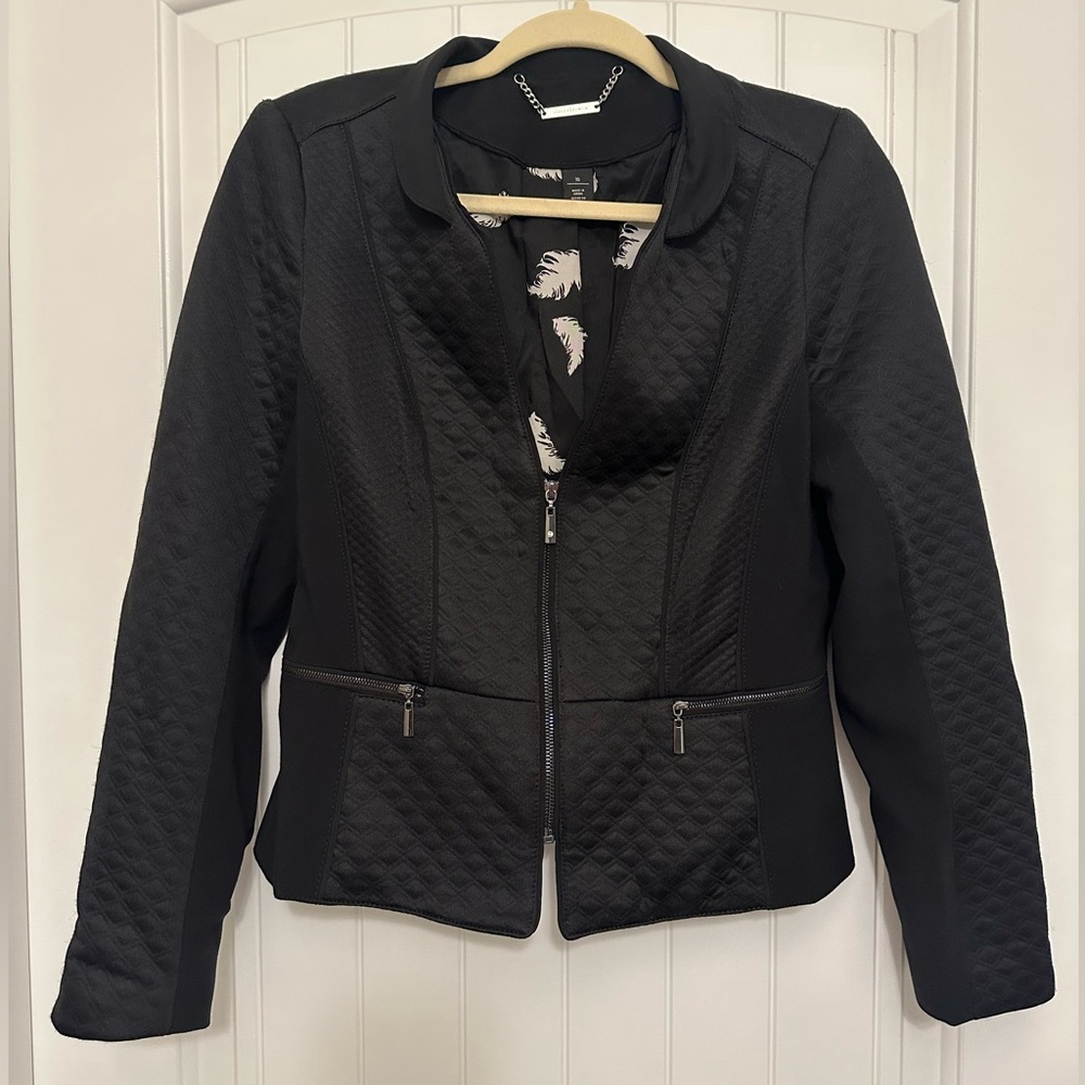 White House Black Market Black Blazer
